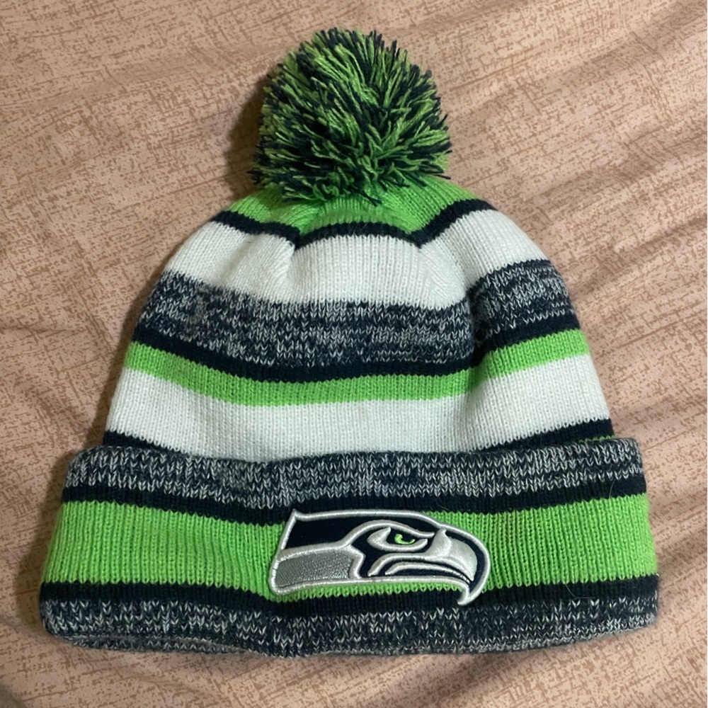 Seattle Seahawks Beanie Hat